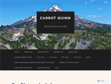 Tablet Screenshot of carrotquinn.com